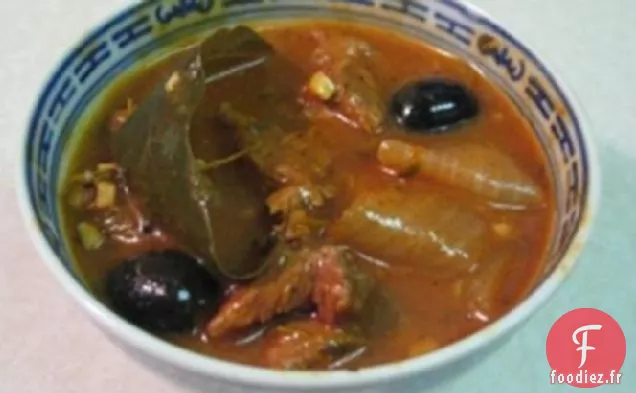 Ragoût d'Agneau Grec