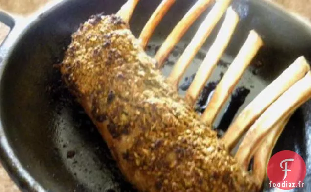 Carré d'Agneau (Avec Badigeonné de Romarin au Citron)