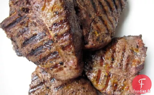 Souper du dimanche: Côtelettes d'agneau Frottées au Ras El Hanout