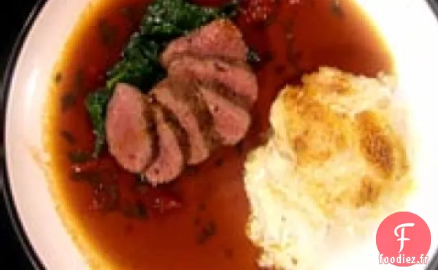 Agneau Rôti à la Sauce Tomate