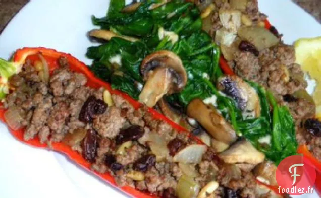 Poivrons Farcis à l'Agneau II