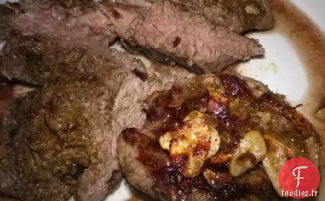 Gigot d'Agneau au Beurre Rôti Au Gingembre et à l'Ail