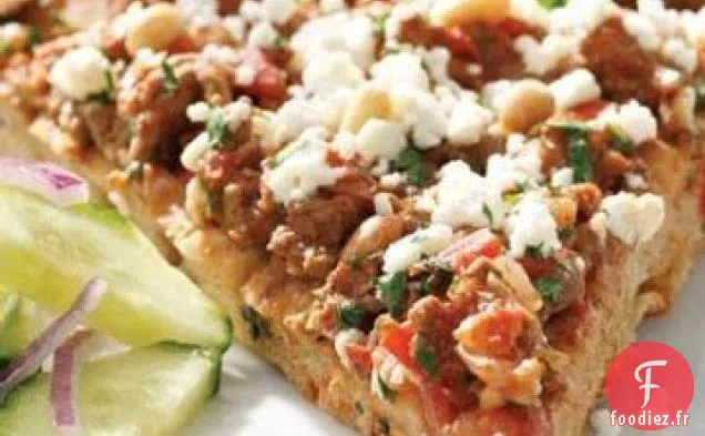 Recette de Pizza à l'Agneau de Bombay