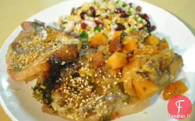 Côtelettes d'Agneau et Pruneaux Marocains à la Mijoteuse