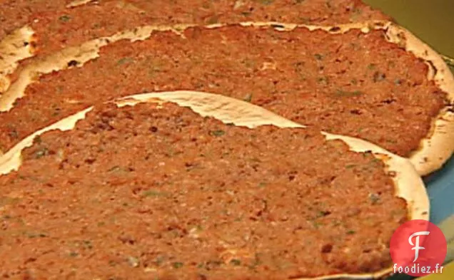 Pizza arménienne (aka Lahmajoon)