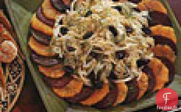 Salade de Fenouil, Betterave et Orange aux Olives