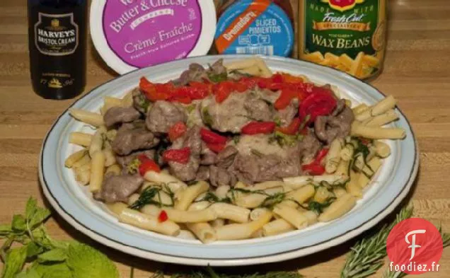 Côtelettes D'Agneau Désossées Aux Haricots Farcis