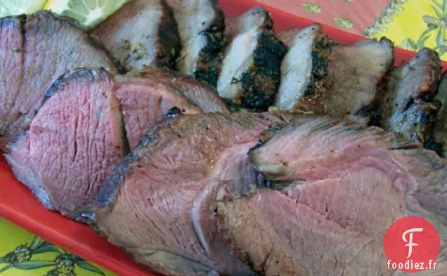 Carré d'Agneau Glacé au Miel et au Citron