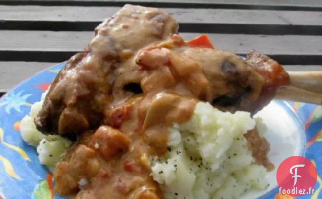Jarrets d'Agneau au Paprika