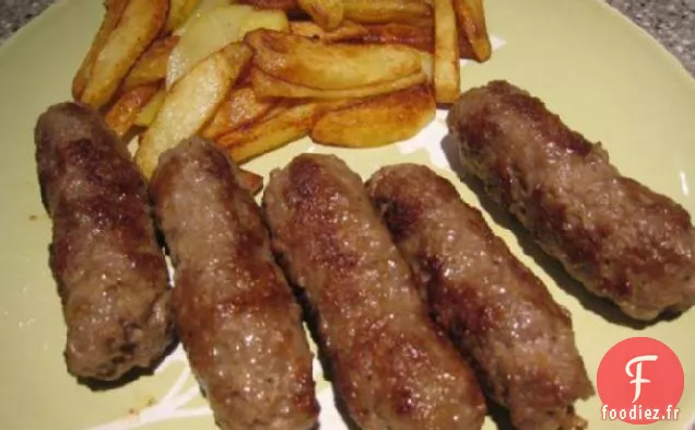 Sandwichs à la Saucisse des Balkans Cevapcici (Cevapi)