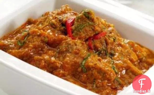 Rogan Josh (Curry d'Agneau du Cachemire)