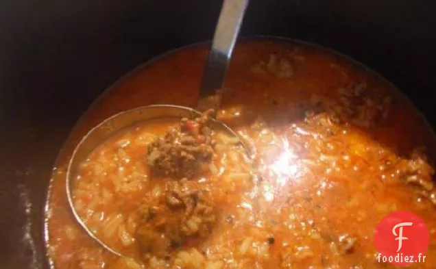Boulette d'Agneau Libanaise et Soupe de Riz