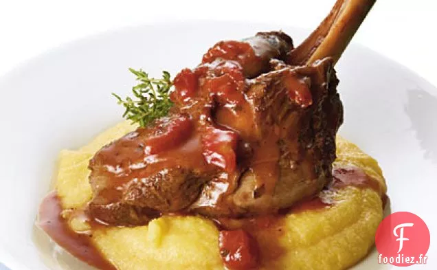Jarrets d'Agneau Braisés à la Tomate