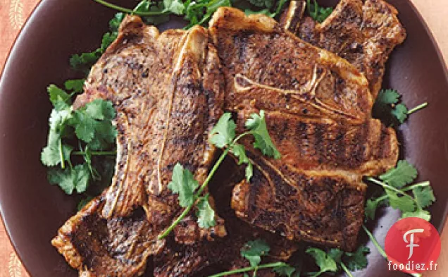 Côtelettes d'Agneau grillées au Garam Masala