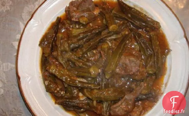 Ragoût de Gombo (Recette arabe)
