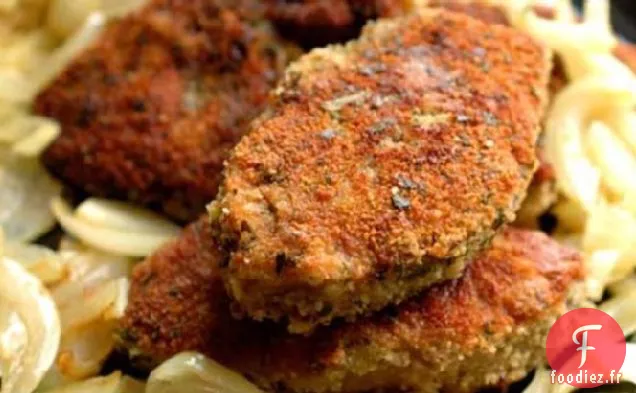 Côtelettes D'Agneau À La Menthe Et Échalotes Caramélisées