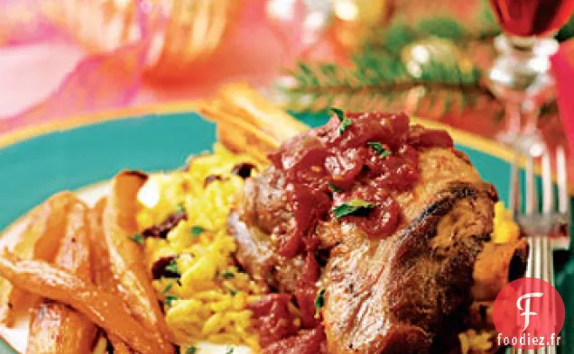 Jarrets d'Agneau Rubis Épicés