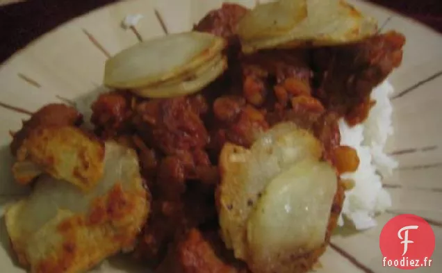Agneau Persan Aux Petits Pois
