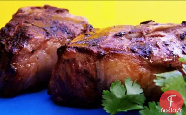 Côtelettes D'Agneau En Croûte de Coriandre