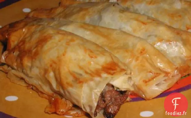 Bourek (Pâte Fourrée à la Viande)