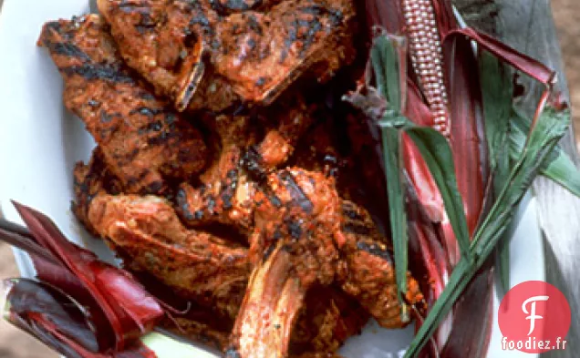 Côtelettes d'Agneau Rouges au Chili