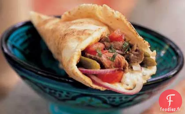 Shawarma (Pitas d'Agneau)