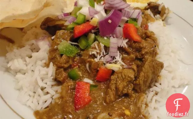 Curry d'Agneau de Bombay