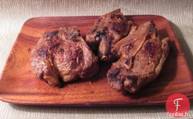 Côtelettes d'Agneau Au Curry de Citron