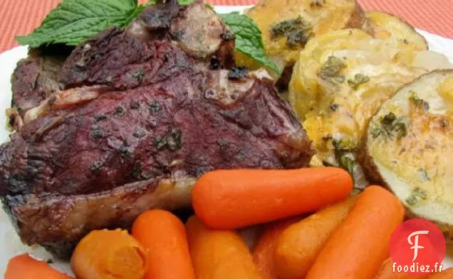 Côtelettes D'Agneau De Printemps Grillées (De la Fwdgf)