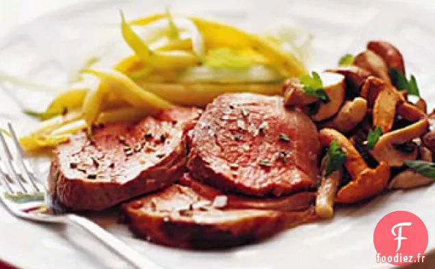 Gigot d'Agneau Grillé au Sel de Romarin