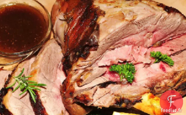 Agneau Rôti au Xérès et à l'Orange