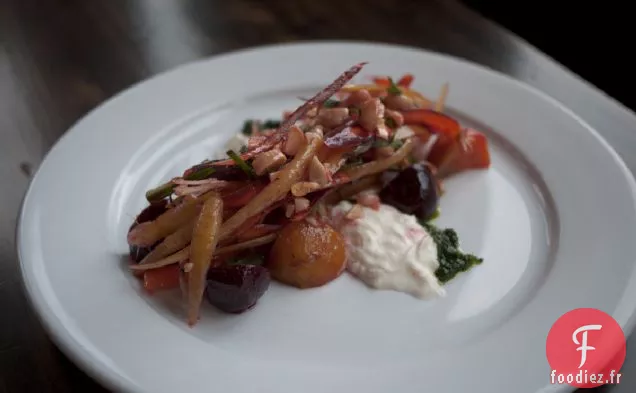 Recette de Salade de Marché au Début du Printemps
