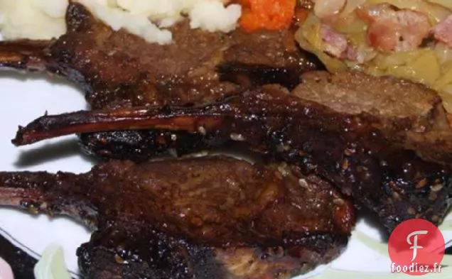 Carré d'Agneau Mariné Asiatique