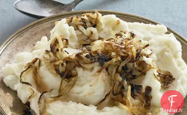 Purée d'Agneau du Colorado et d'Oignons Caramélisés à l'Essence de Fenouil d'Agneau