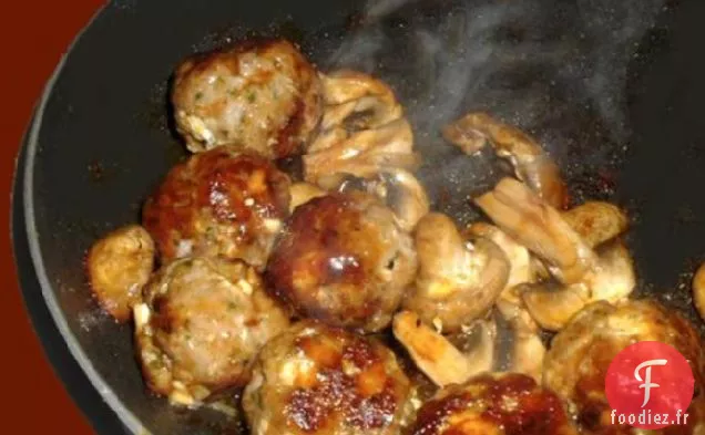 Boulettes d'Agneau et de Feta Grecques