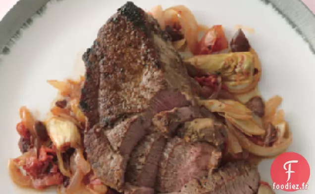 Steaks d'Agneau Grillés Méditerranéens