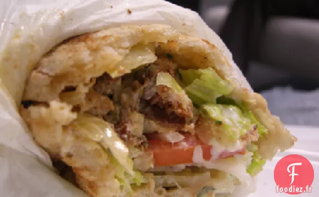 Wraps d'Agneau Indien