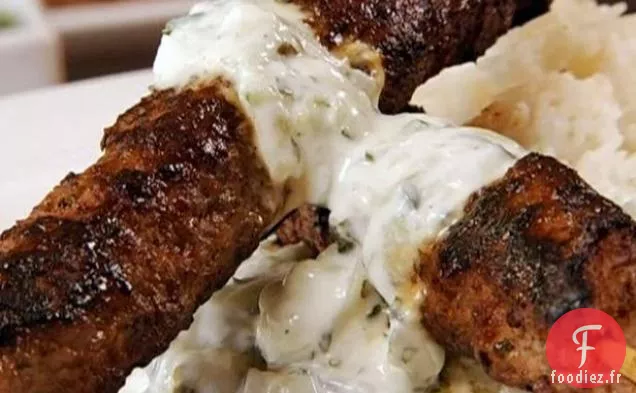 Brochettes d'Agneau avec Glaçage à la Grenade