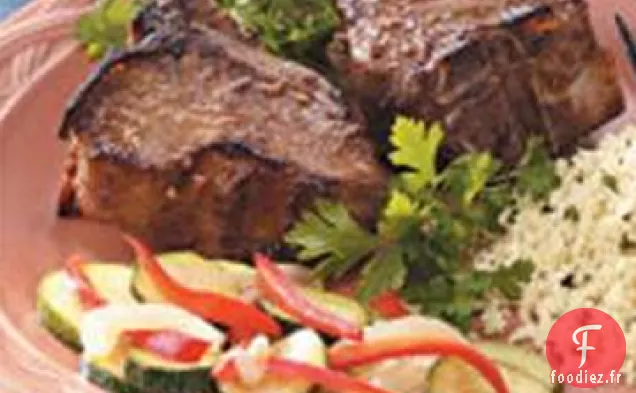 Agneau Aux Légumes Sautés