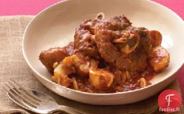 Jarrets d'Agneau et Pommes de Terre