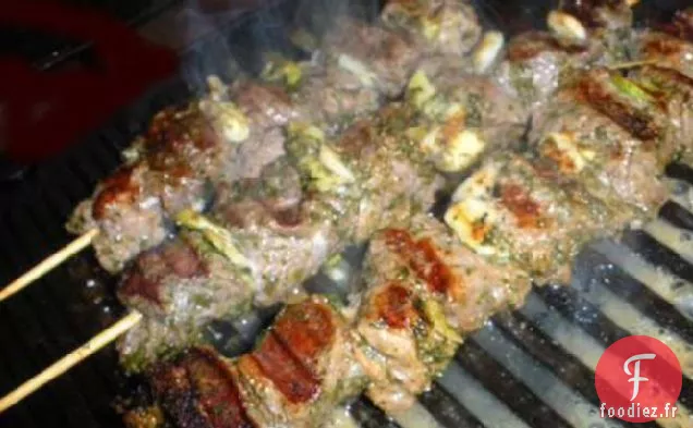 Brochettes d'Agneau Épicées