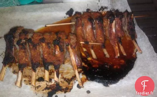 Carré d'Agneau À la Coriandre Et À la Menthe