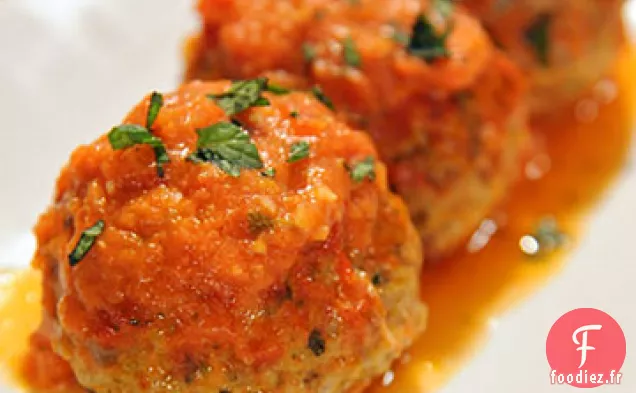 Boulettes d'Agneau à la Crème Tomate-Menthe