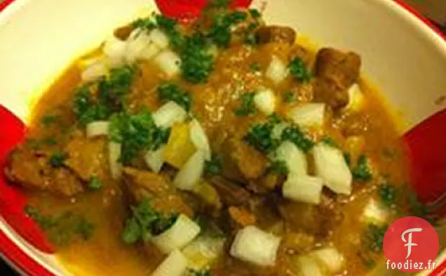 Agneau Tunisien au Safran (Keleya Zaara)