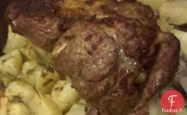 Agneau Rôti à l'Orange Grecque