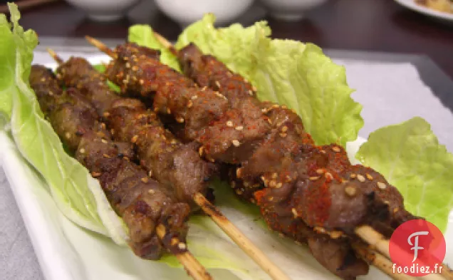 Brochettes d'Agneau