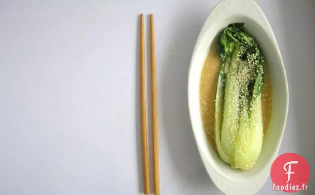 Bok Choy glacé au Miso