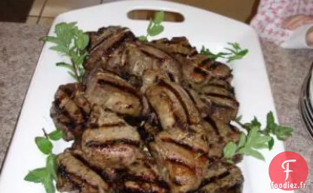 Côtelettes d'Agneau Grillées
