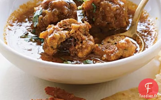 Boulettes de Viande d'Agneau du Nord de l'Inde