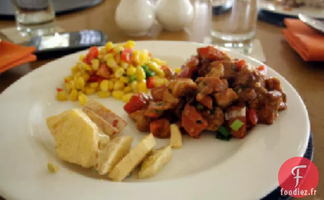 Salade de poulet Calcutta de la maison Steinbeck